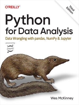 cover image of Python for Data Analysis